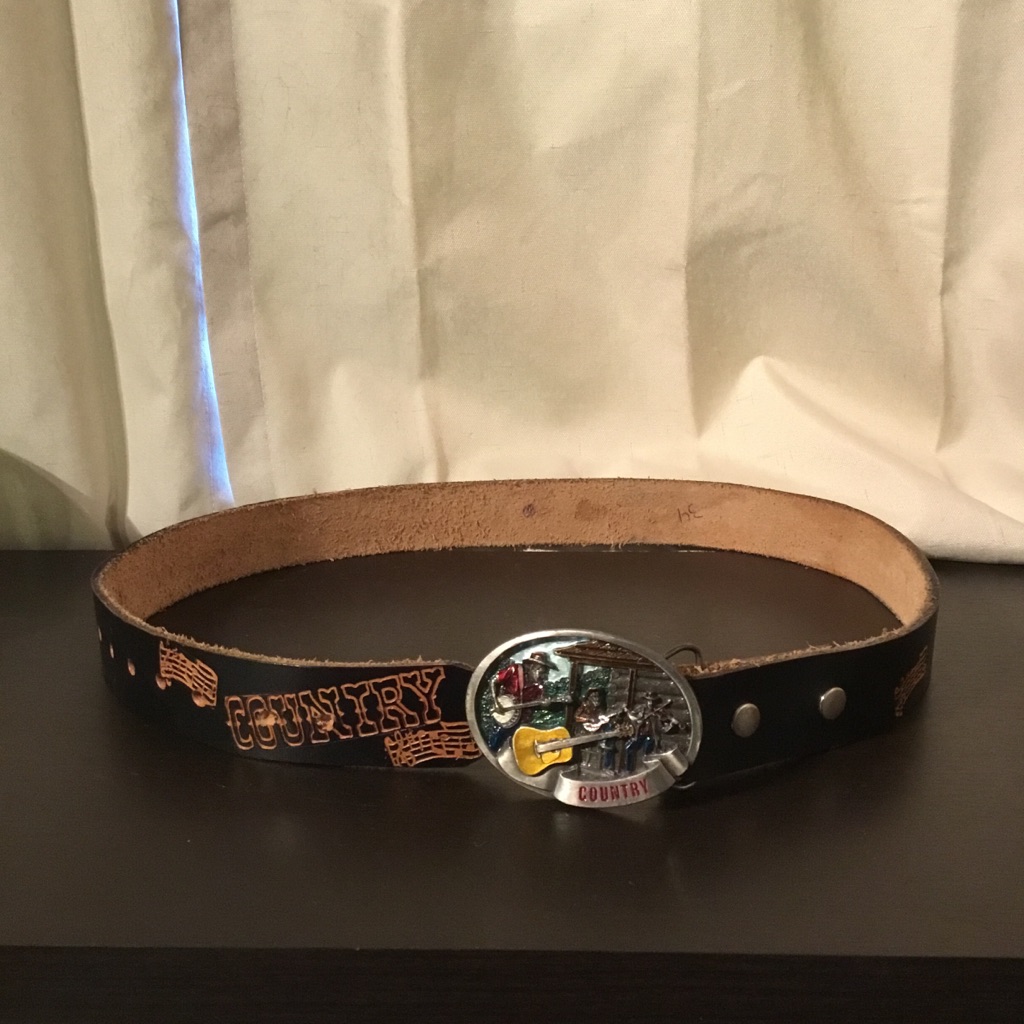 Vintage 1986 CJ Inc Country Belt
